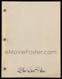 1d293 HARD EAST script '70s unproduced screenplay by John Sherlock & David Westheimer!