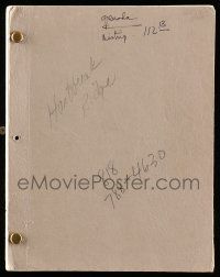 1d299 HEARTBREAK RIDGE revised draft script November 7, 1985, screenplay by Carabatsos & Stinson!
