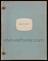 1d301 HEARTS OF THE WEST first draft script January 14, 1974, screenplay by Rob Thompson!
