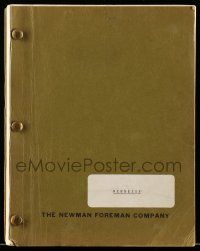 1d304 HENNESSY script '70s unproduced screenplay by James Costigan!