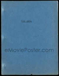 1d345 JACK English script '70s unproduced screenplay by Robin Estridge!