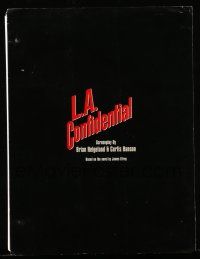 1d369 L.A. CONFIDENTIAL For Your Consideration script Feb 12, 1996, screenplay by Helgeland & Hanson