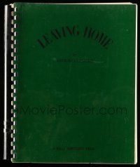 1d379 LEAVING HOME script '80s unproduced screenplay by Arthur Cavanaugh from his novel!