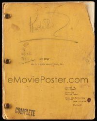 1d382 LES GIRLS revised draft script Dec 18, 1956, screenplay by John Patrick, Kay Kendall's copy!