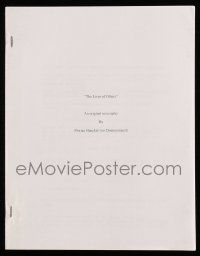 1d393 LIVES OF OTHERS script '06 screenplay by Florian Henckel von Donnersmarck!