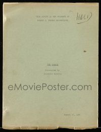 1d395 LONELY script August 17, 1964, unproduced screenplay by Eleanore Griffin!