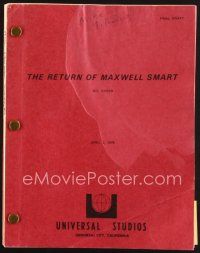 1d472 NUDE BOMB final draft script April 2, 1979, working title The Return of Maxwell Smart!