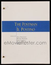 1d514 POSTMAN For Your Consideration script '95 by Pavignano, Radford, Scarpelli, Scarpelli & Troisi