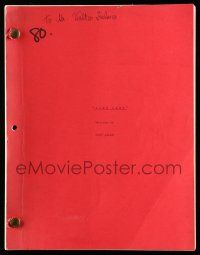 1d678 WALKING THE EDGE script July 27, 1982, screenplay by Curt Allen, working title Fare Game!