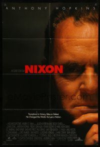 1f609 NIXON DS 1sh '95 Anthony Hopkins as Richard Nixon, directed by Oliver Stone!