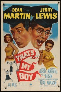1f850 THAT'S MY BOY 1sh '51 college students Dean Martin & Jerry Lewis!