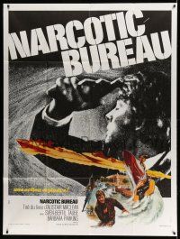 1g789 PUPPET ON A CHAIN French 1p '72 Jean Mascii art, Alistair MacLean novel, Narcotic Bureau!