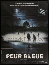 1g836 SILVER BULLET French 1p '86 Stephen King werewolf horror, different Bernard Bernhardt art!