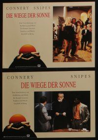 1g172 RISING SUN set of 5 German LCs '93 Sean Connery, Harvey Keitel, Tia Carrera