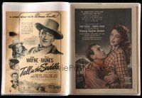 1h080 LOT OF 1 FAN SCRAPBOOK OF 1940-1961 WESTERN MAGAZINE ADS '40-61 cool full-page images!
