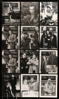1h117 LOT OF 19 1991-92 NATO NEWS EXHIBITOR MAGAZINES '91-92 filled with movie images & info!