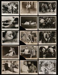 1h225 LOT OF 112 8X10 STILLS '60s a variety of great movie scenes & movie star portraits!