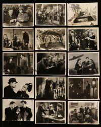1h237 LOT OF 61 TRIMMED 8X10 STILLS '40s great scenes from a variety of different movies!