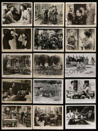 1h239 LOT OF 59 8X10 STILLS '40s-60s great scenes from a variety of different movies!