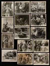 1h243 LOT OF 54 TARZAN 8X10 STILLS '50s-60s many images of the famous Edgar Rice Burroughs character