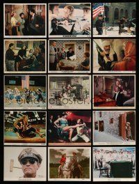1h244 LOT OF 50 COLOR 8X10 STILLS '50s-70s great scenes from a variety of different movies!