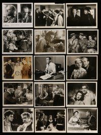 1h248 LOT OF 38 8X10 STILLS '40s-80s a variety of great movie scenes & portraits!