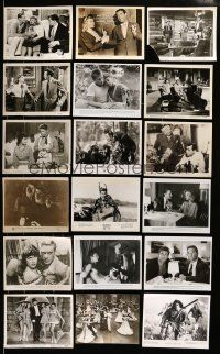 1h250 LOT OF 35 8X10 STILLS '40s-80s a variety of great movie scenes & movie star portraits!