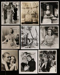 1h278 LOT OF 9 JEANETTE MACDONALD 8X10 STILLS '40s-60s great images of the legendary actress!