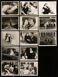 1h269 LOT OF 13 8X10 STILLS '40s-50s a variety of great movie scenes & movie star portraits!