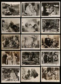 1h264 LOT OF 15 WAR 8X10 STILLS '40s-50s great scenes with military soldiers on the battlefield!