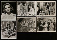1h289 LOT OF 6 8X10 JUDY GARLAND RE-RELEASE STILLS R50s-60s great images of the legendary star!