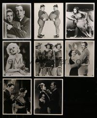 1h324 LOT OF 8 REPRO 8X10 STILLS '80s many famous scenes from a variety of classic movies!