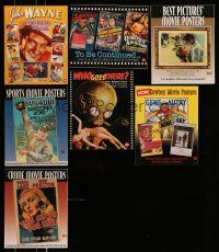 1h165 LOT OF 7 BRUCE HERSHENSON MOVIE POSTER BOOKS '00s filled with full-color images!