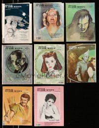 1h133 LOT OF 8 AMERICAN CLASSIC SCREEN MAGAZINES '82-84 filled with movie images & info!