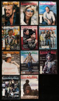 1h129 LOT OF 11 AMERICAN FILM MAGAZINES '79 filled with great movie images & articles!