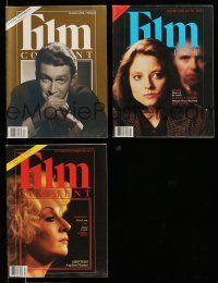 1h141 LOT OF 3 FILM COMMENT MAGAZINES '90-91 filled with movie images & articles!