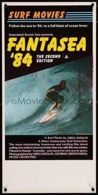 1j017 FANTASEA '84 Aust daybill '84 great close up surfing photo, a blast of ocean fever!
