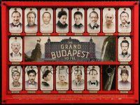 1j105 GRAND BUDAPEST HOTEL DS British quad '14 Ralph Fiennes, F. Murray Abraham, Brody!