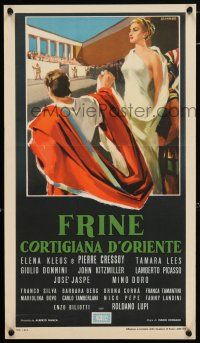 1j137 FRINE CORTIGIANA D'ORIENTE Italian locandina '53 Mario Bonnard, Giammari artwork!