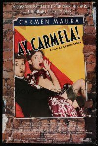1k065 AY, CARMELA 1sh '90 Carlos Saura directed, Carmen Maura in title role!