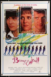 1k076 BENNY & JOON 1sh '93 Johnny Depp, Mary Stuart Masterson, Quinn, romance on the brink!
