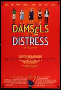 1k156 DAMSELS IN DISTRESS advance DS 1sh '11 Greta Gerwig, Adam Brody, Analeigh Tipton, Echikunwoke