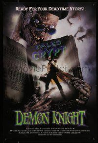 1k180 DEMON KNIGHT DS 1sh '95 Billy Zane, Tales from the Crypt, great image of Crypt-Keeper!