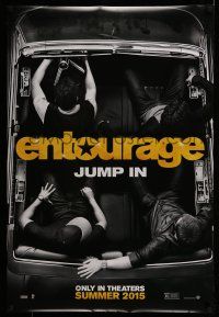 1k214 ENTOURAGE teaser DS 1sh '15 Jeremy Piven, Kevin Connelly, Liam Neeson, jump in!