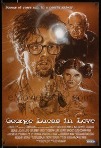 1k266 GEORGE LUCAS IN LOVE 1sh '99 dozens of years ago, in a nearby galaxy, artwork by P. Wee!