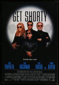 1k269 GET SHORTY 1sh '95 John Travolta, Danny DeVito, Gene Hackman, Rene Russo