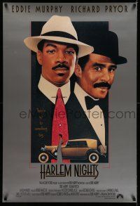 1k307 HARLEM NIGHTS 1sh '89 great Drew Struzan art of Eddie Murphy & Richard Pryor!