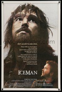 1k354 ICEMAN 1sh '84 Fred Schepisi, John Lone is an unfrozen 40,000 year-old Neanderthal caveman!