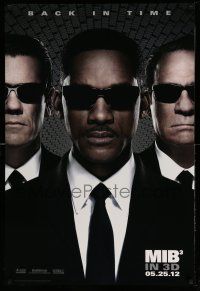 1k507 MEN IN BLACK 3 teaser DS 1sh '12 Will Smith, Tommy Lee Jones, Josh Brolin, sci-fi sequel!