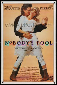 1k560 NOBODY'S FOOL 1sh '86 Rosanna Arquette dancing with Eric Roberts!